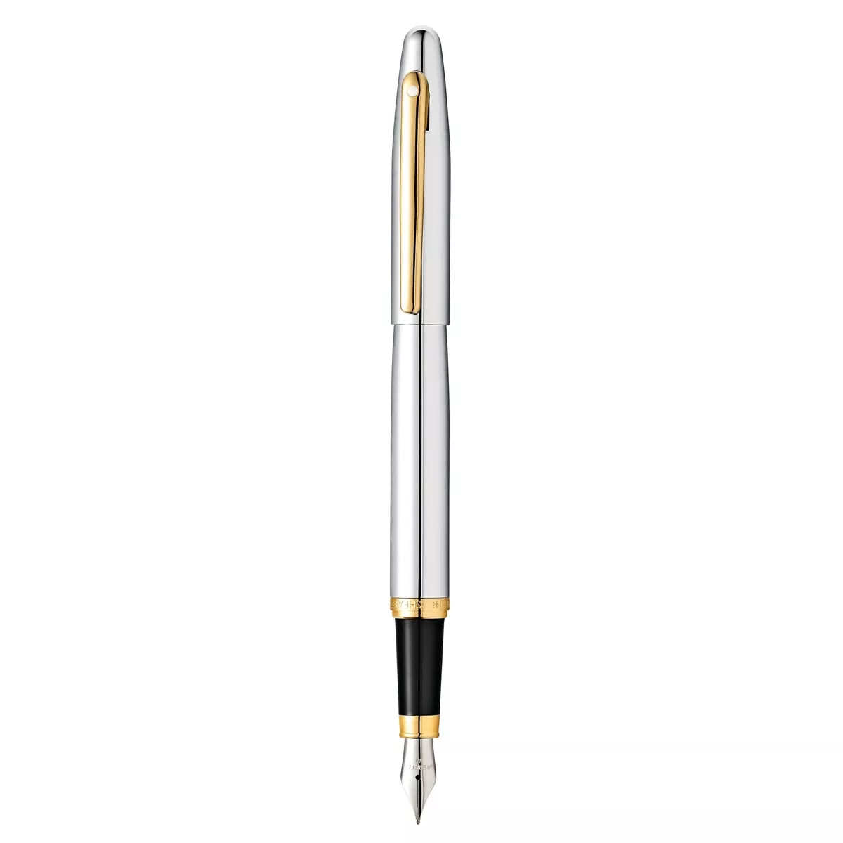 Sheaffer - Pluma Estilográfica Vfm Cromo Y Dorado En Oferta Sheaffer - Pluma Estilográfica Vfm Cromo Y Dorado Barato