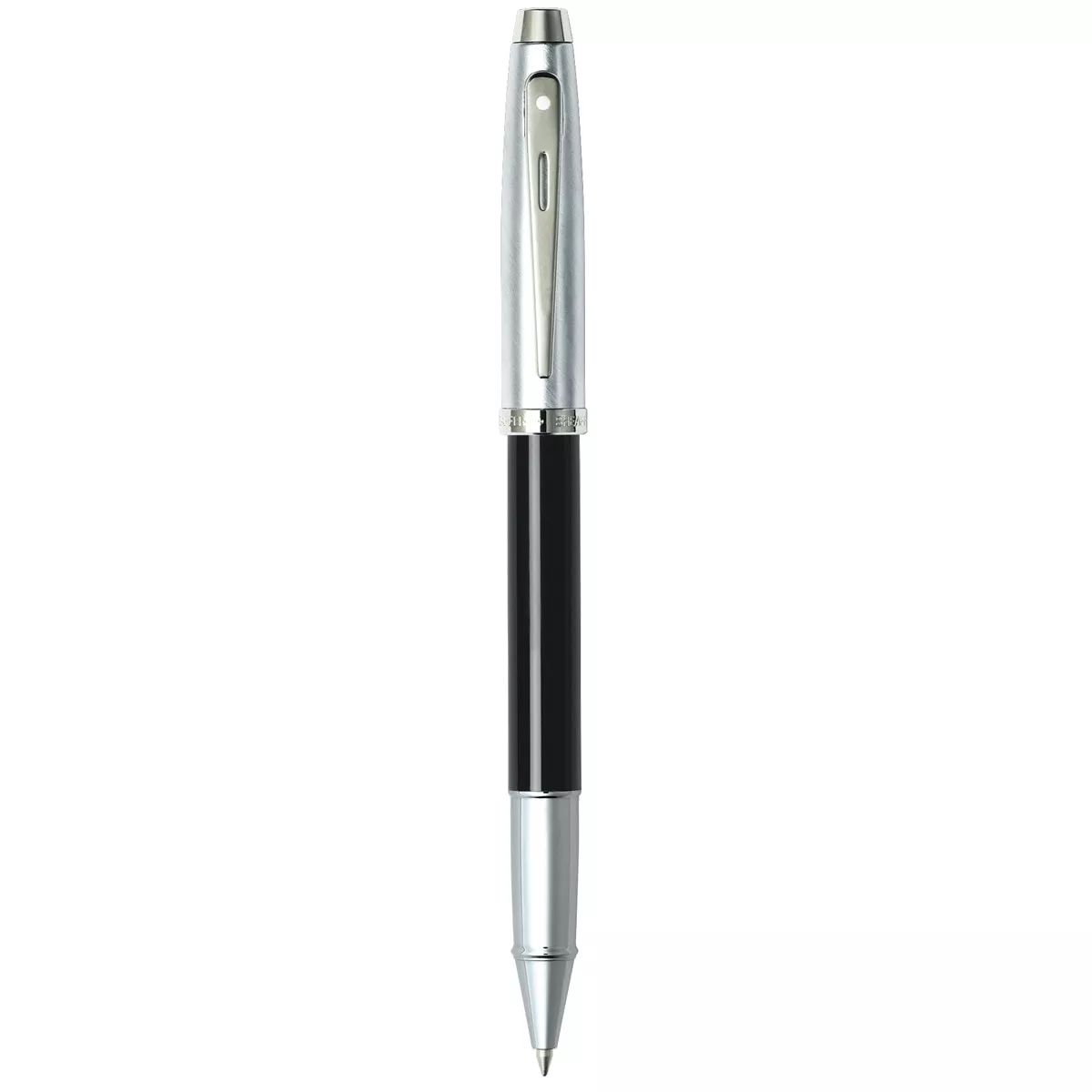 Sheaffer - Roller Ball 100 Con Acabado De Laca Negra Y Capuchón De Cromo Cepillado Con Detalles Cromados En Oferta Sheaffer - Roller Ball 100 Con Acabado De Laca Negra Y Capuchón De Cromo Cepillado Con Detalles Cromados Barato