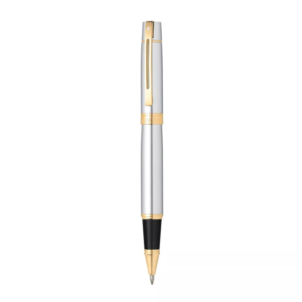 Sheaffer - Roller Ball 300 De Cromo Brillante Con Detalles Dorados En Oferta Sheaffer - Roller Ball 300 De Cromo Brillante Con Detalles Dorados Barato