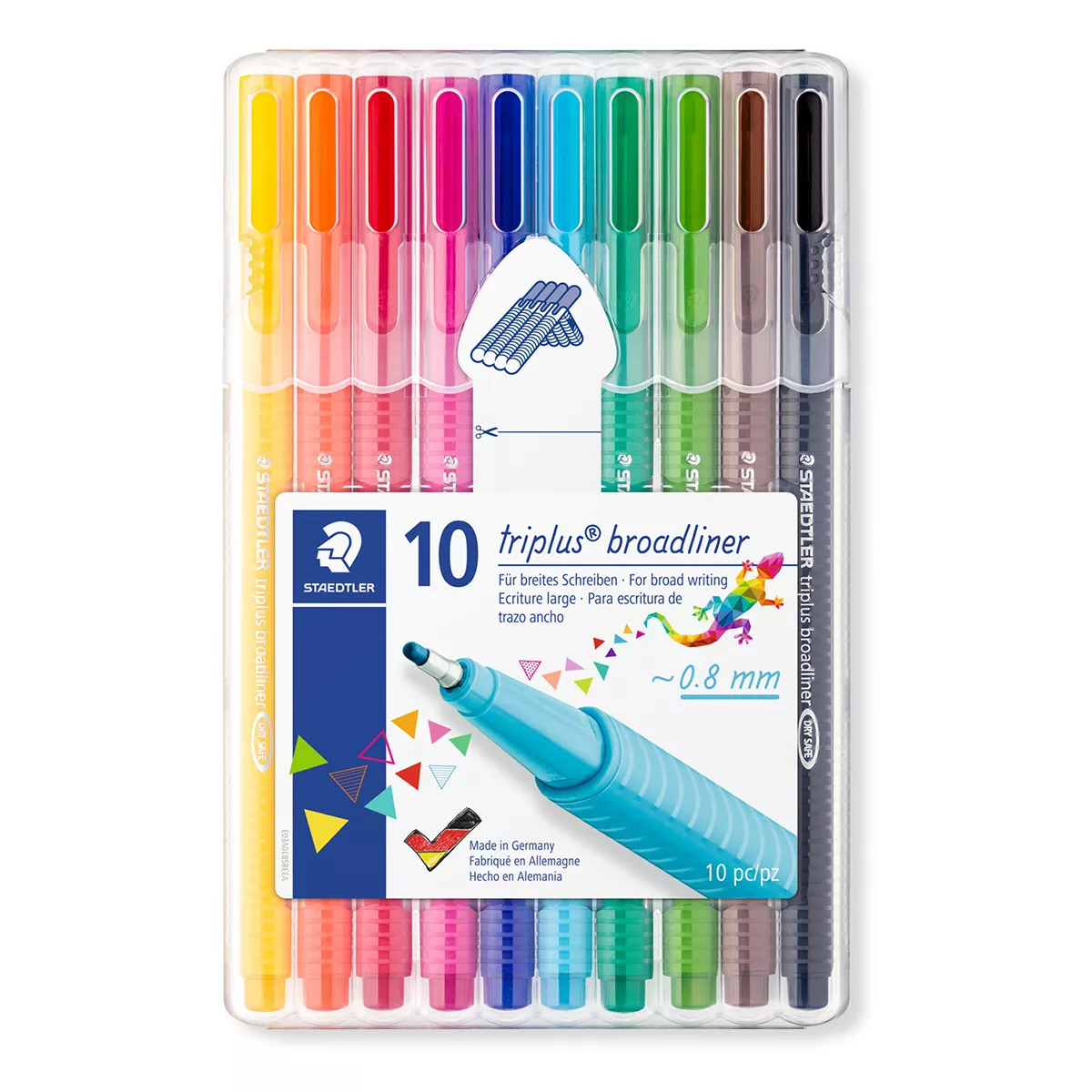 Staedtler - 10 Rotuladores Triplus Broadliner En Oferta Staedtler - 10 Rotuladores Triplus Broadliner Barato