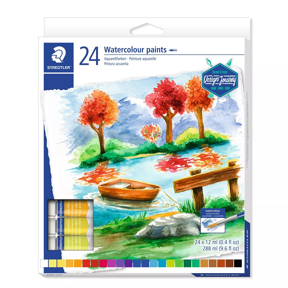 Staedtler - 24 Acurelas Design Journey Stadtler En Oferta Staedtler - 24 Acurelas Design Journey Stadtler Barato