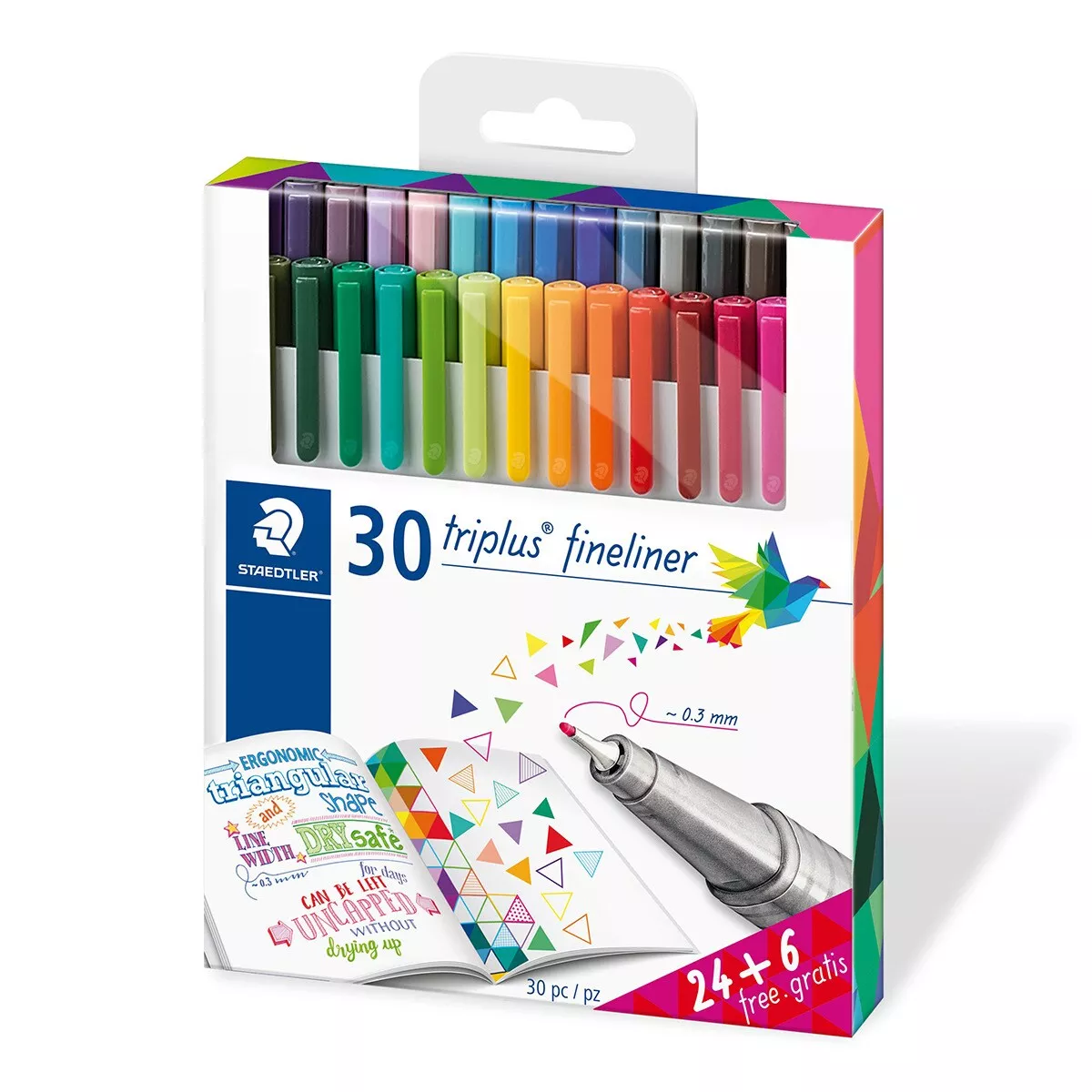 Staedtler - 30 Rotuladores Triplus Fineliner 334 barato