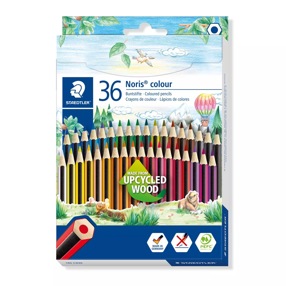 Staedtler - 36 Lápices De Color Noris Colour De Diseño Hexagonal barato
