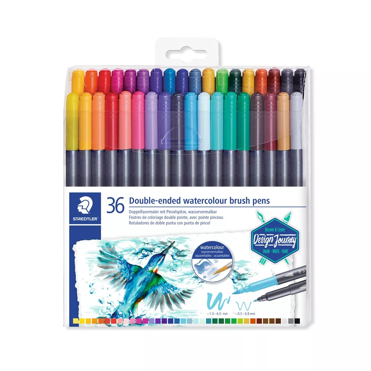 Staedtler - 36 Rotuladores Doble Punta Pincel En Oferta Staedtler - 36 Rotuladores Doble Punta Pincel Barato