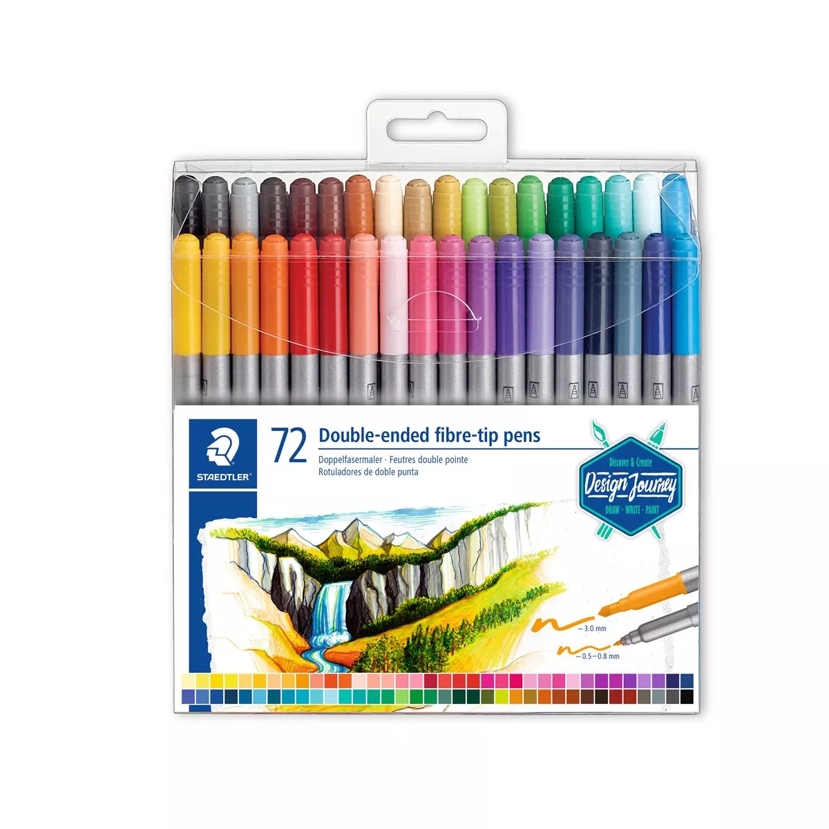 Staedtler - 72 Rotuladores Doble Punta barato