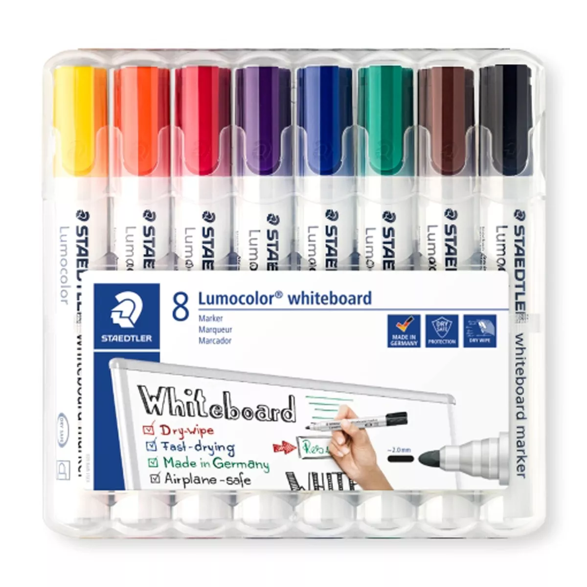 Staedtler - 8 Marcadores Lumocolor De Pizarra Blanca barato