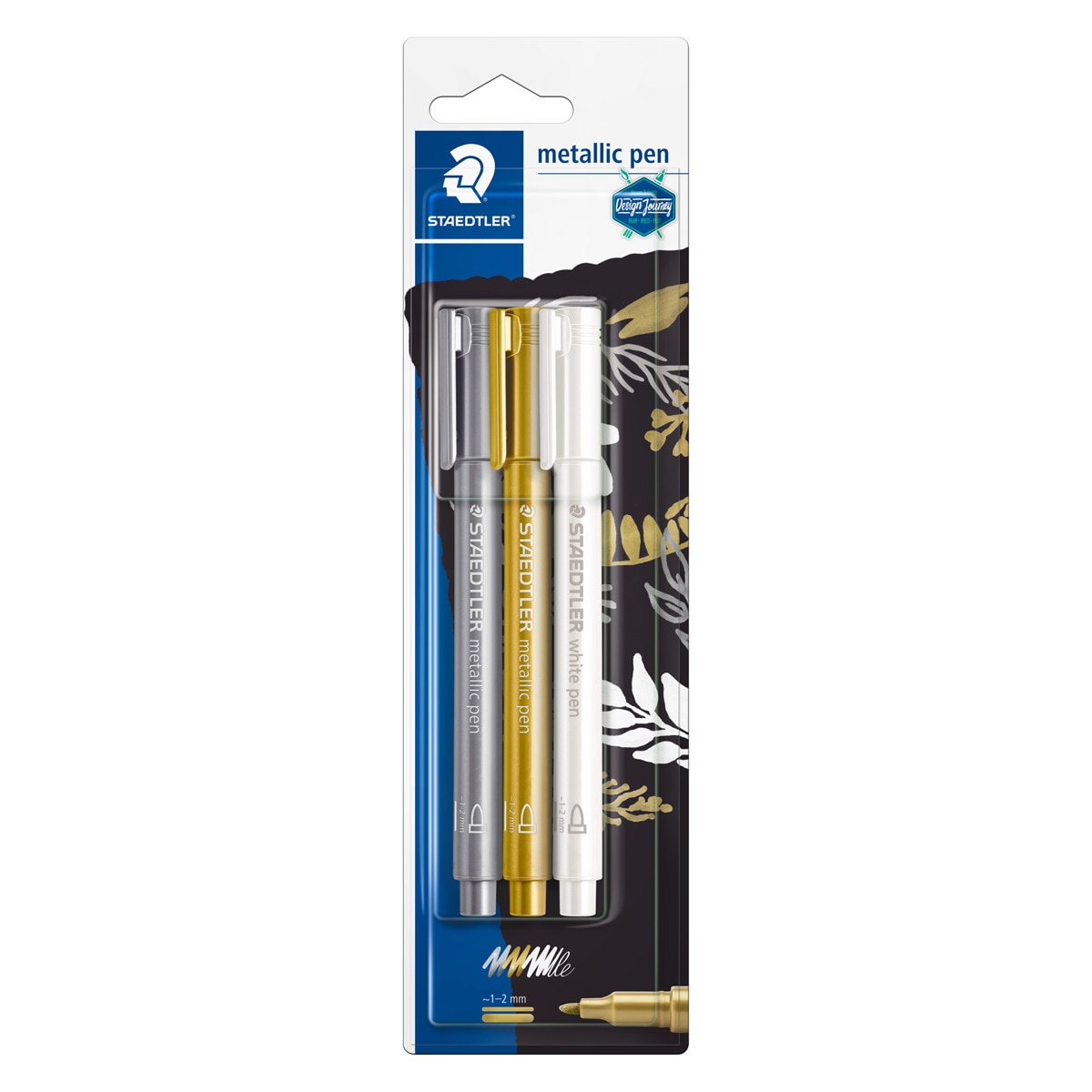 Staedtler - Blíster 3 Marcadores Metalizados Punta Redonda Multicolor barato