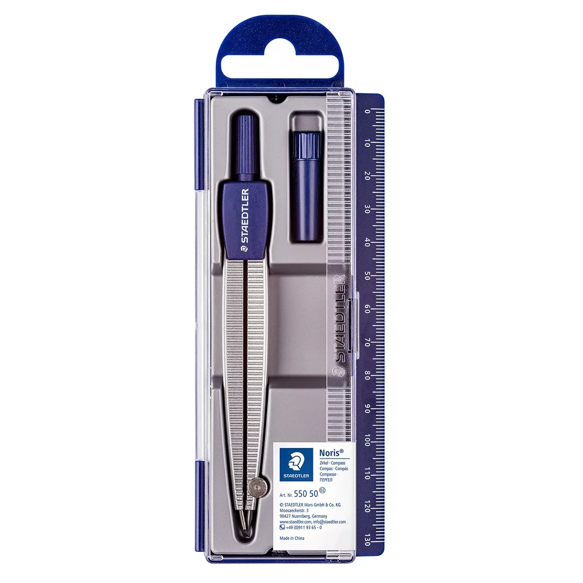 Staedtler - Compás Escolar De Precisión Con Obtusángulo Y Aguja Roma Compases Noris Club 550 En Oferta Staedtler - Compás Escolar De Precisión Con Obtusángulo Y Aguja Roma Compases Noris Club 550 Barato