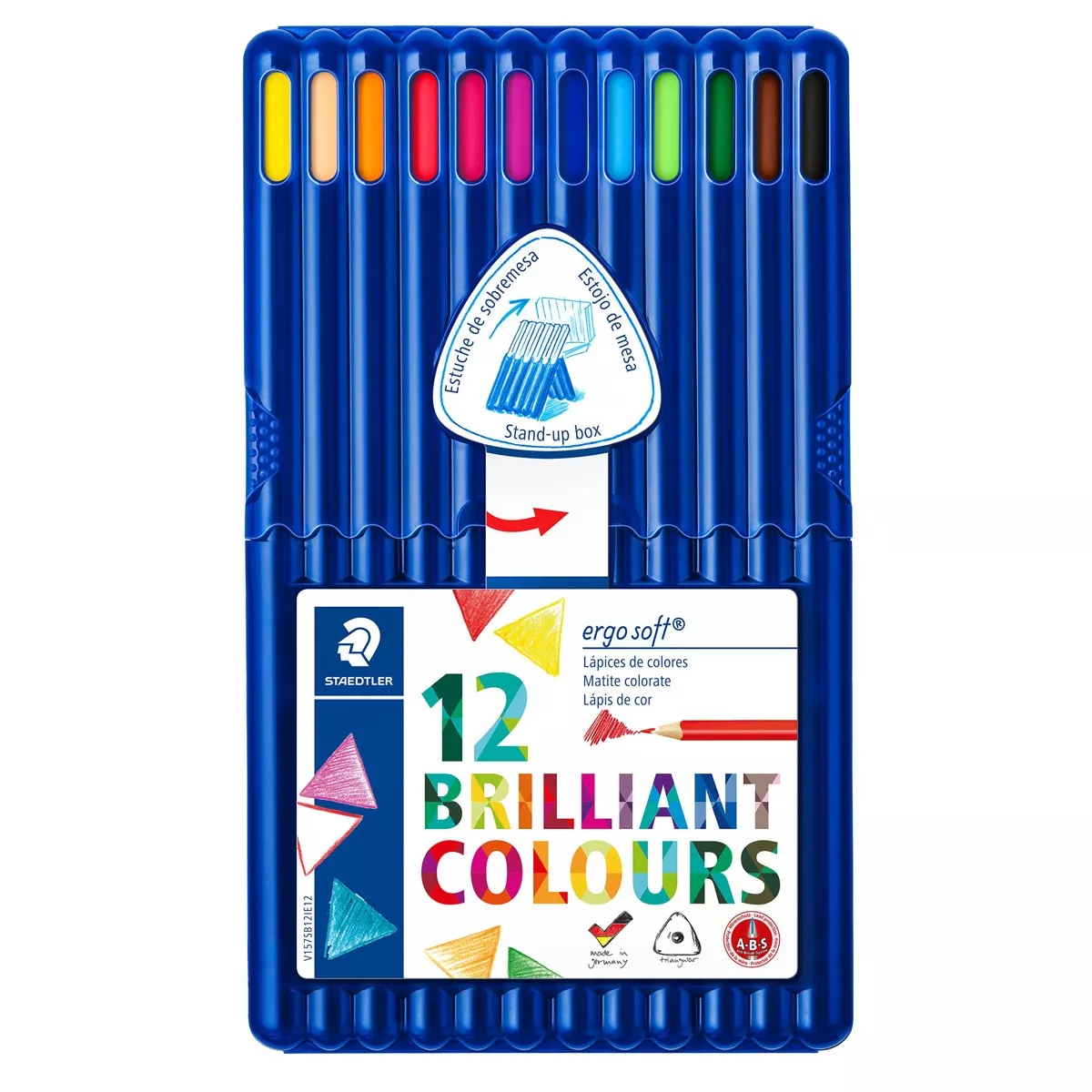 Staedtler - Estuche 12 Lápices De Color Para Escribir Y Dibujar Ergosoft 157 En Oferta Staedtler - Estuche 12 Lápices De Color Para Escribir Y Dibujar Ergosoft 157 Barato