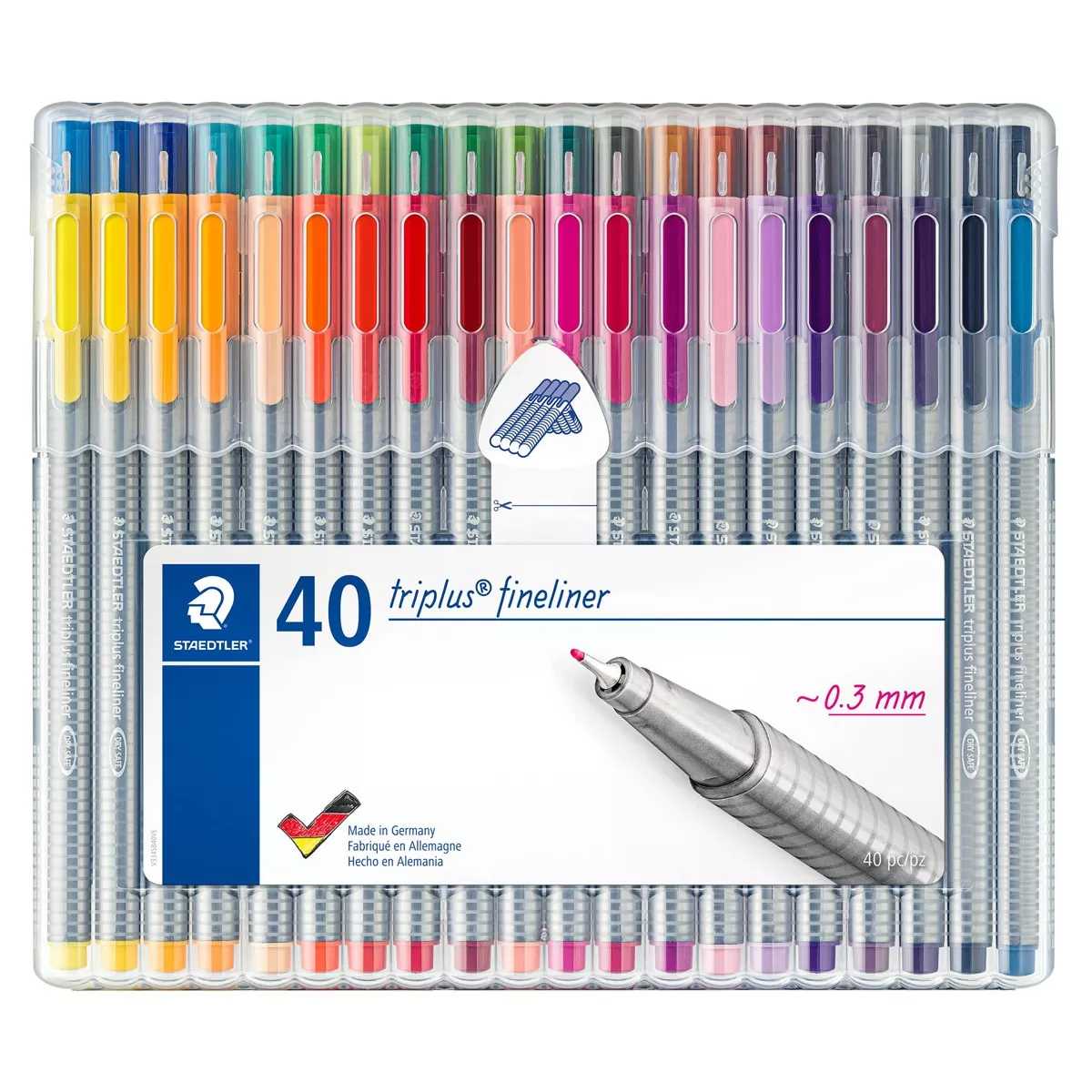 Staedtler - Estuche Rotuladores Triplus Fineliner ® 0,3Mm 40 Colores En Oferta Staedtler - Estuche Rotuladores Triplus Fineliner ® 0