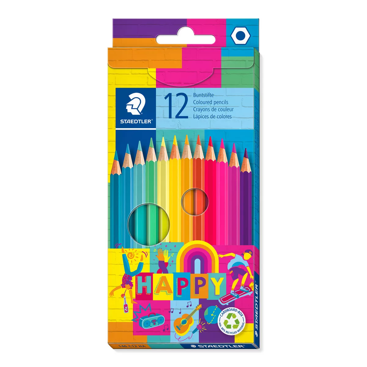 Staedtler - Lápices De Color Happy Multicolor En Oferta Staedtler - Lápices De Color Happy Multicolor Barato
