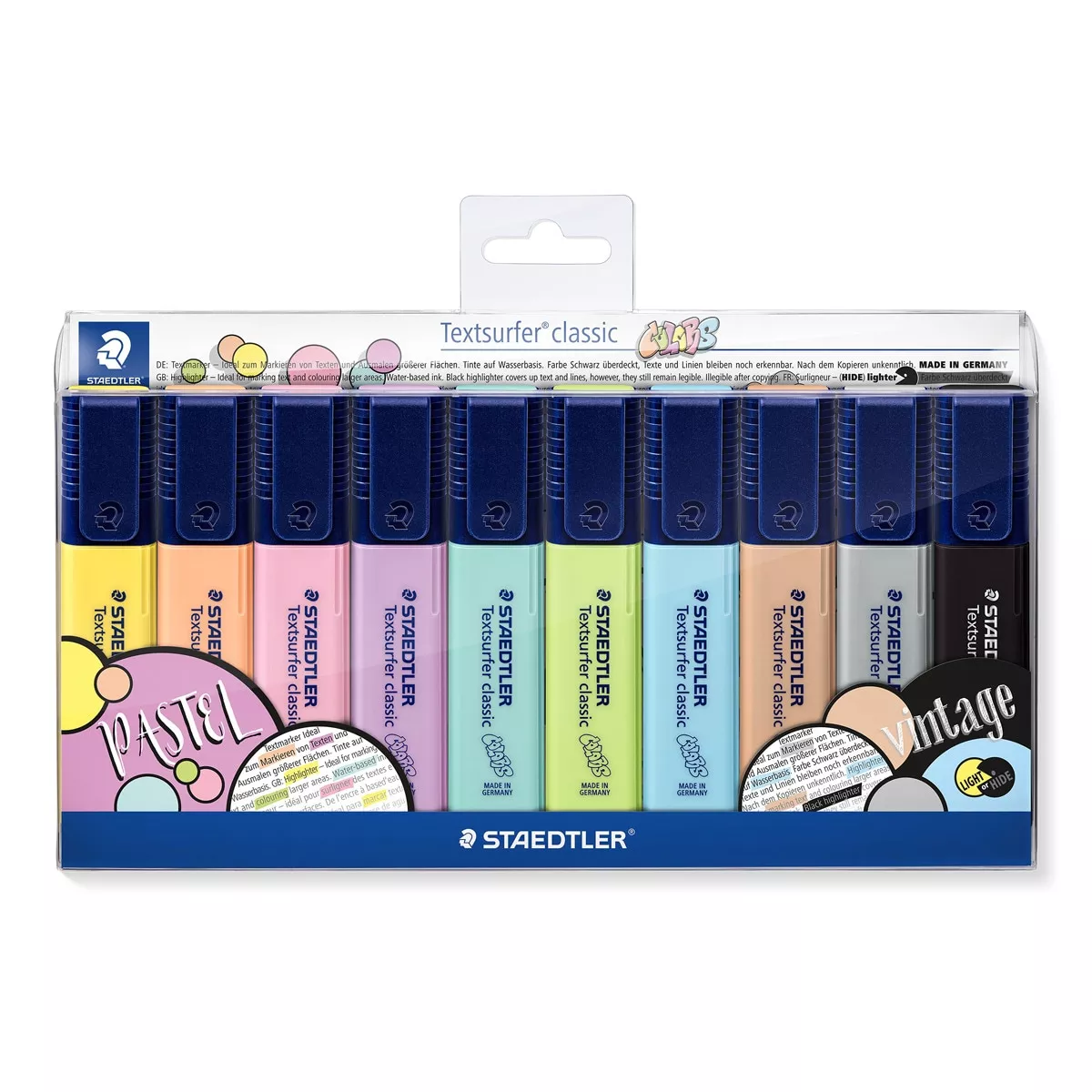 Staedtler - Marcador Fluorescente 10 Unidades Textsurfer Classic Pastel &Amp; Vintage En Oferta Staedtler - Marcador Fluorescente 10 Unidades Textsurfer Classic Pastel &Amp; Vintage Barato