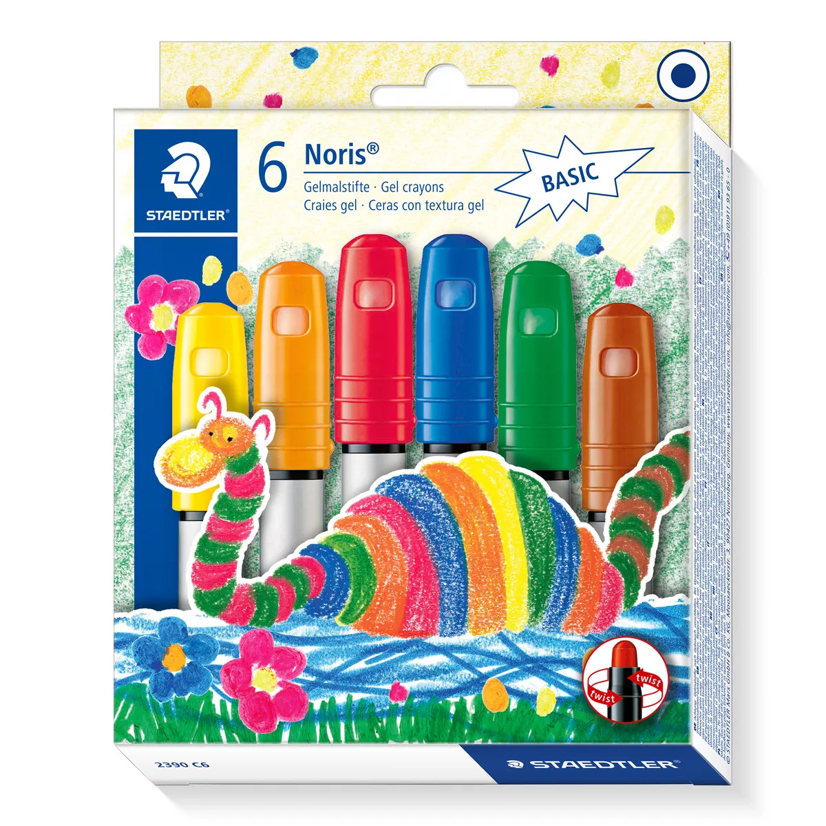 Staedtler - Pack 6 Ceras Textura Gel Noris Multicolor En Oferta Staedtler - Pack 6 Ceras Textura Gel Noris Multicolor Barato