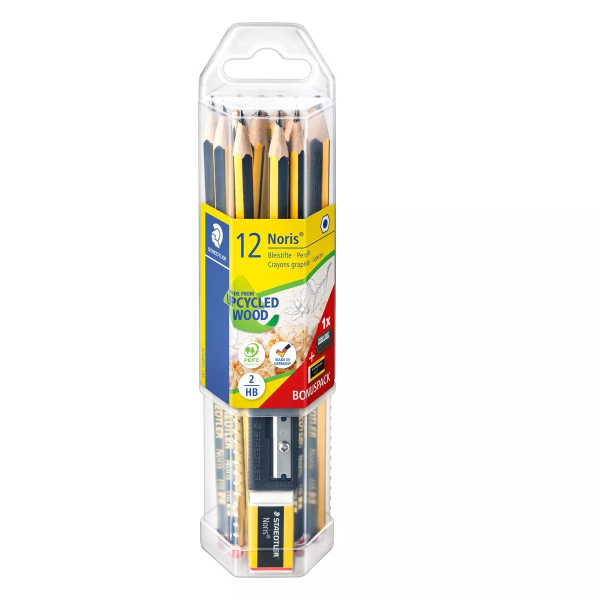 Staedtler - Pack Con 12 Lápices De Grafito Noris Hb + Goma De Borrar En Oferta Staedtler - Pack Con 12 Lápices De Grafito Noris Hb + Goma De Borrar Barato
