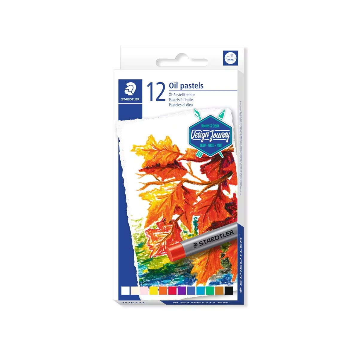 Staedtler - Pack Con 12 Pasteles Al Óleo Colores Surtidos barato