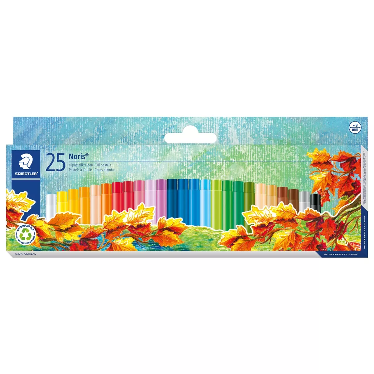 Staedtler - Pack Con 25 Ceras Pastel Noris Multicolor barato