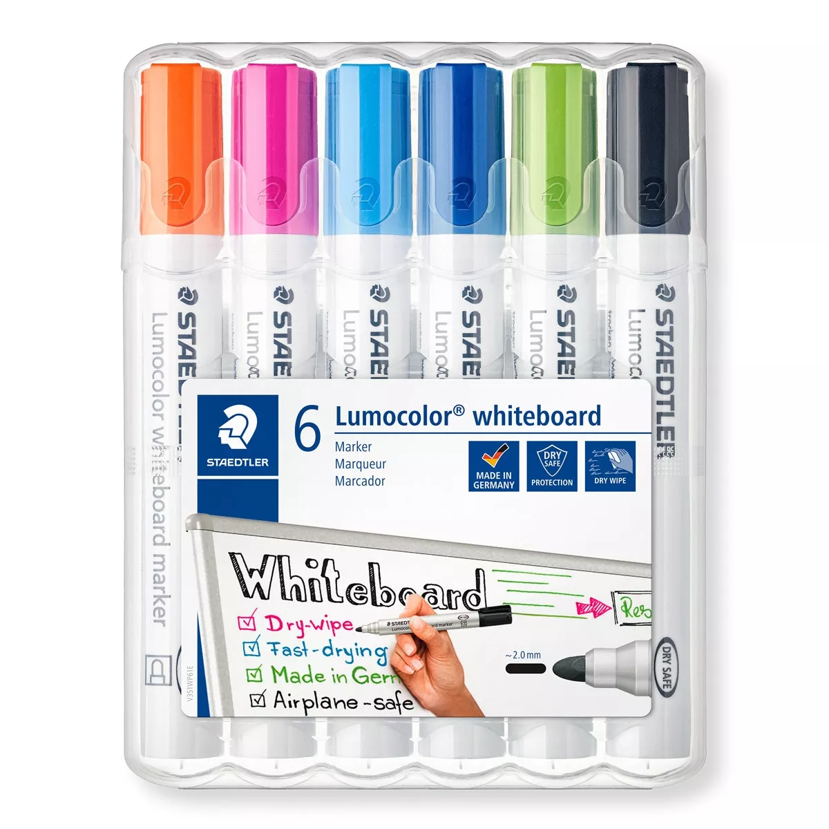 Staedtler - Pack Con 6 Marcadores Pizarra Blanca Multicolor barato