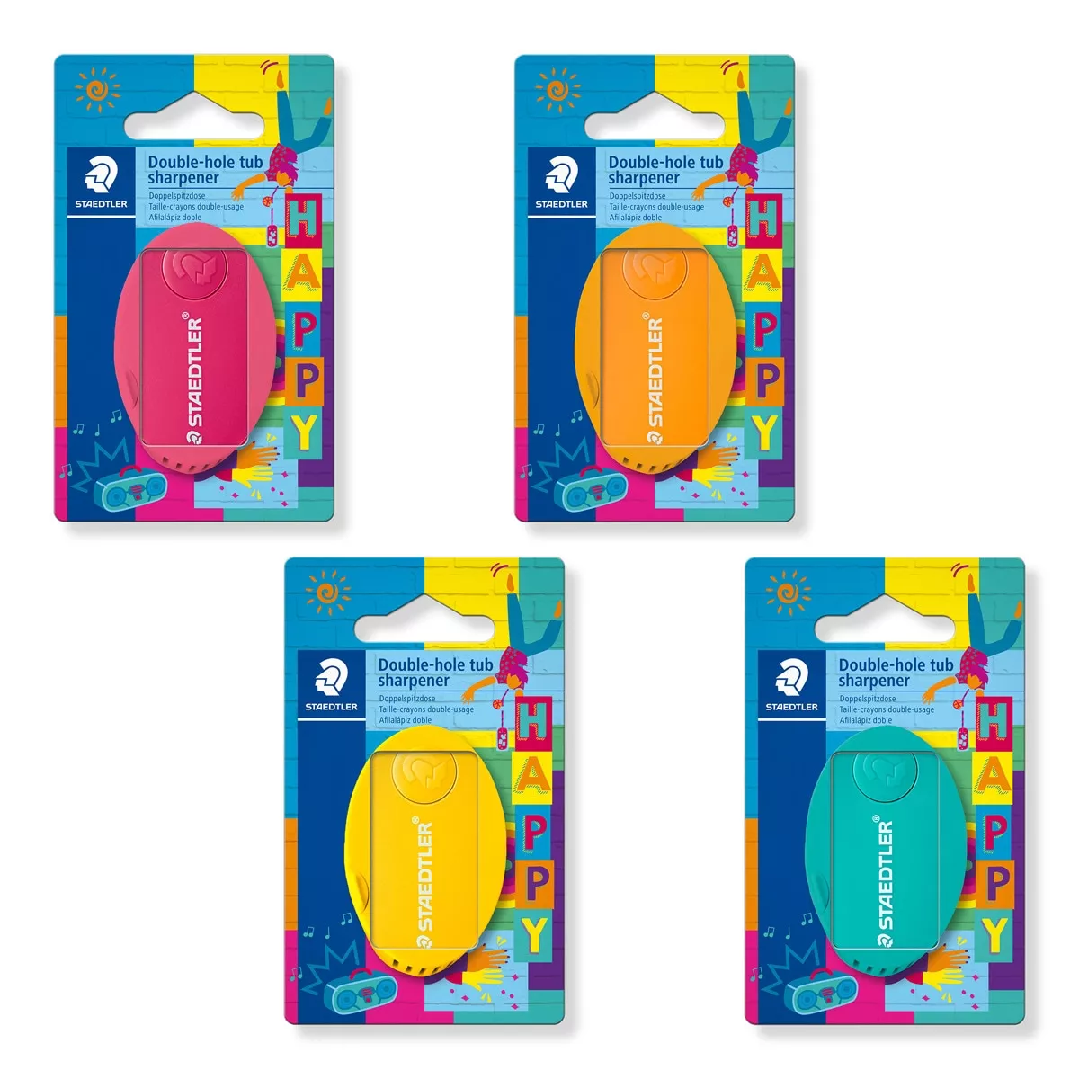 Staedtler - Sacapuntas Con Depósito Happy Line En Oferta Staedtler - Sacapuntas Con Depósito Happy Line Barato