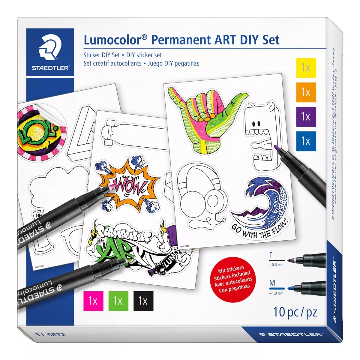 Staedtler - Set De Arte Permanente Multicolor En Oferta Staedtler - Set De Arte Permanente Multicolor Barato