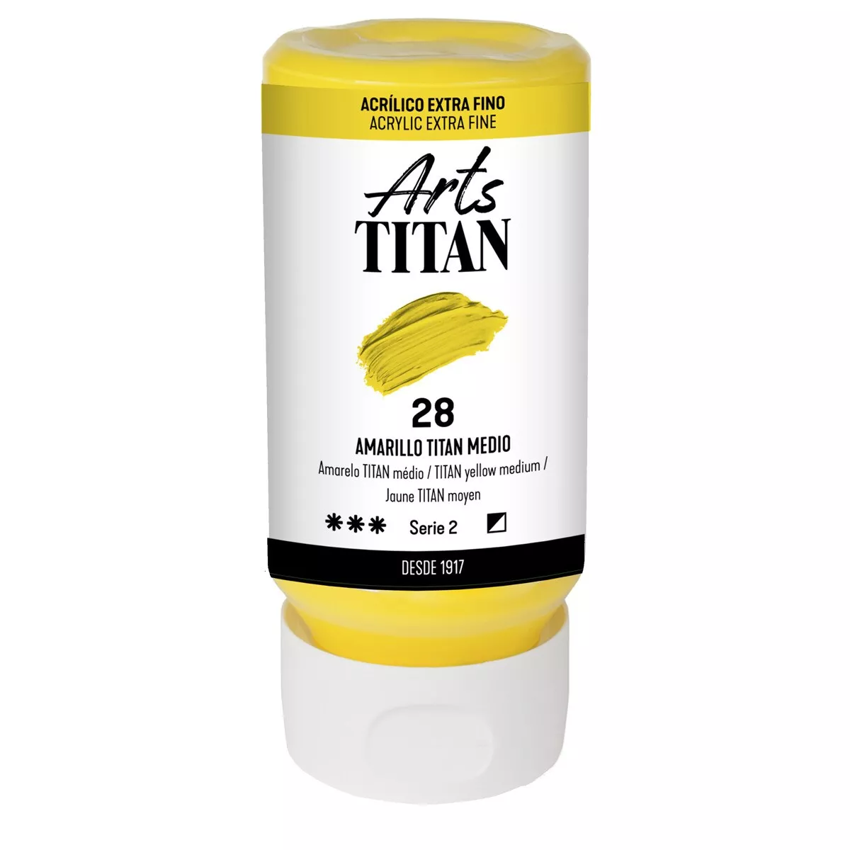 Titan Arts - Acrílico Extra Fine Bote 250Ml Amarillo Titan Medio En Oferta Titan Arts - Acrílico Extra Fine Bote 250Ml Amarillo Titan Medio Barato