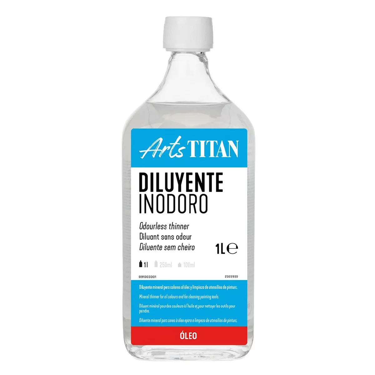 Titan Arts - Diluyente Inodoro Botella De 1000Ml En Oferta Titan Arts - Diluyente Inodoro Botella De 1000Ml Barato