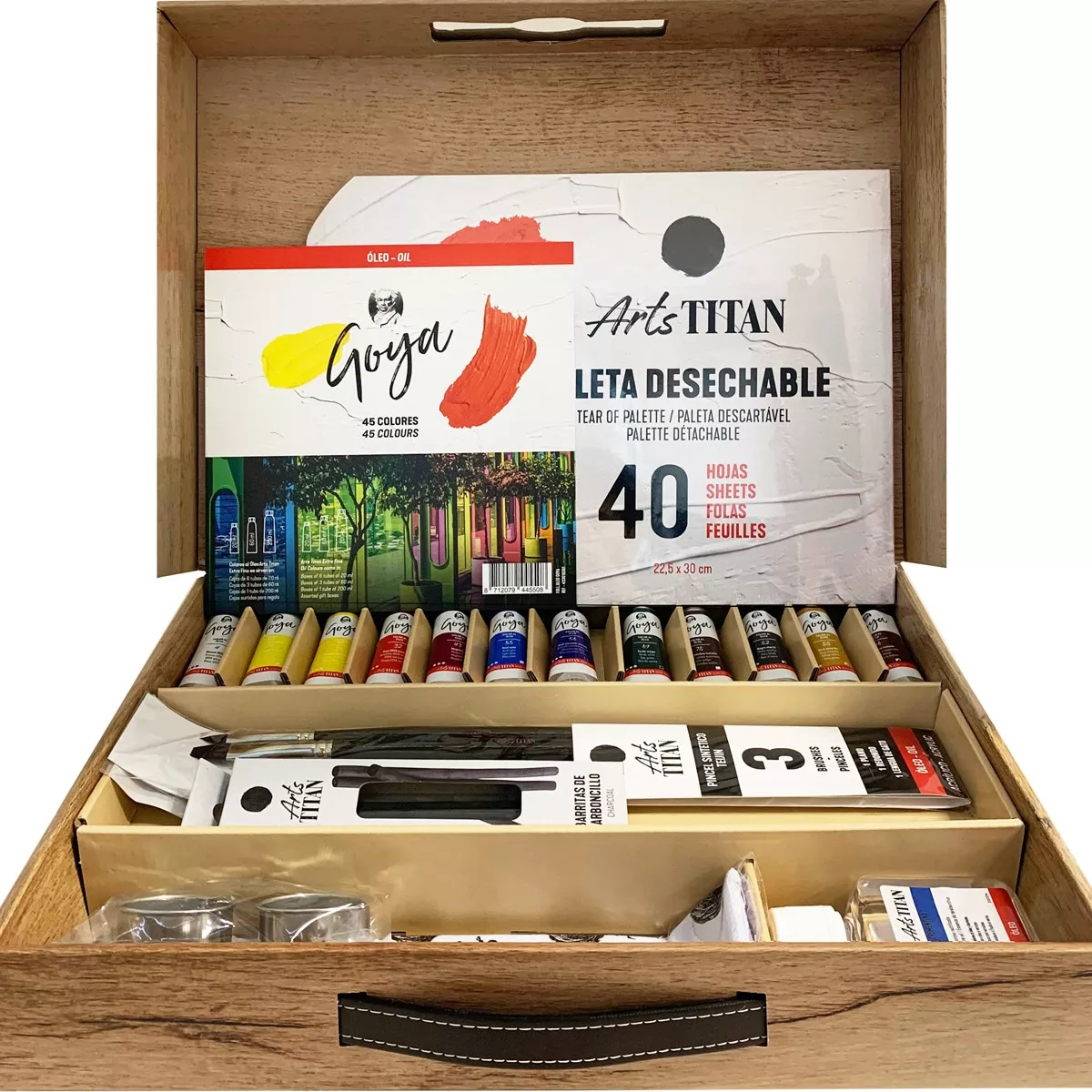 Titan Arts - Set 12 Tubos 20 Mililitros Oleo Goya Artstitan En Oferta Titan Arts - Set 12 Tubos 20 Mililitros Oleo Goya Artstitan Barato