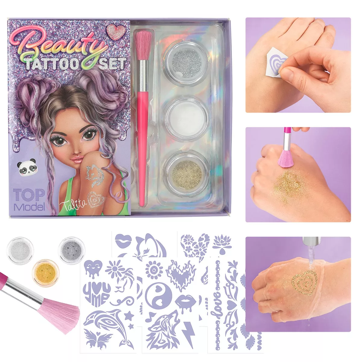 Topmodel - Tatuajes Purpurina En Oferta Topmodel - Tatuajes Purpurina Barato