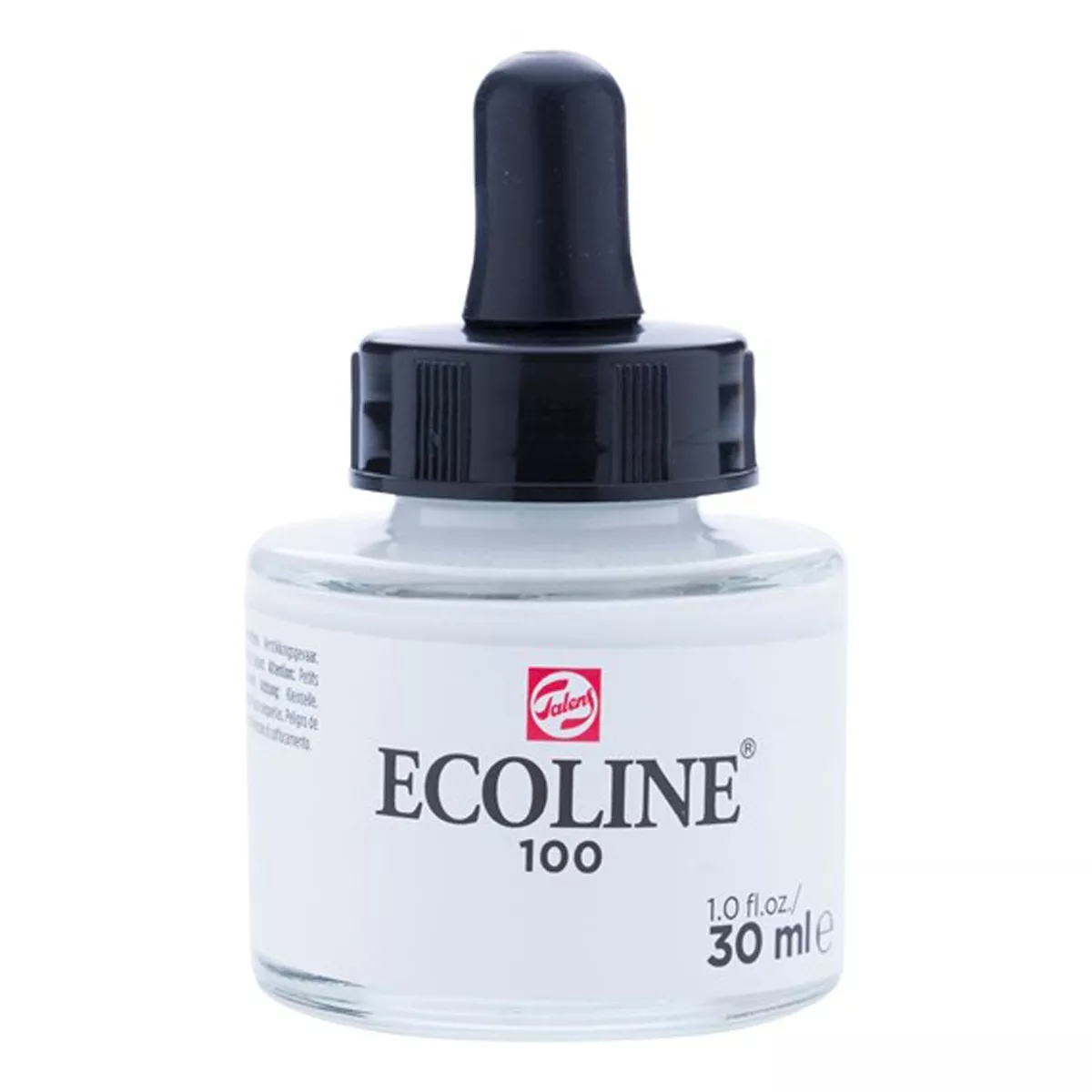 Talens - Acuarela Líquida En Frasco De Cristal Con Pipeta 30ml Ecoline Blanco barato