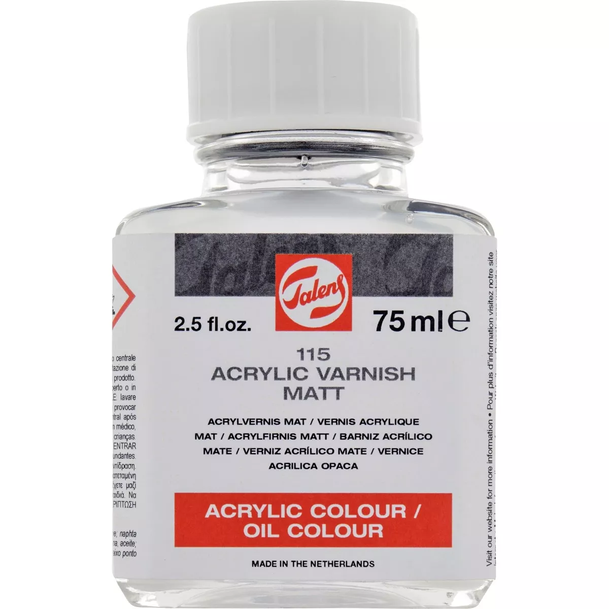 Talens - Barniz Acrílico Mate 115 De 75Ml Para Obras Acrílicas O Al Óleo En Oferta Talens - Barniz Acrílico Mate 115 De 75Ml Para Obras Acrílicas O Al Óleo Barato