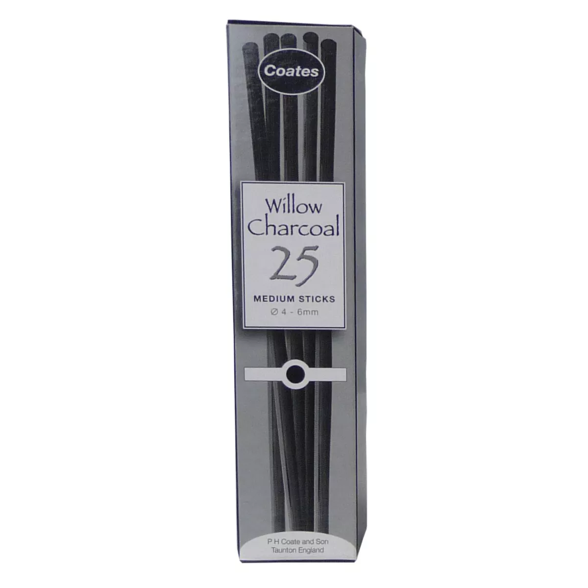Talens - Caja De 25 Carboncillos Finos Negro En Oferta Talens - Caja De 25 Carboncillos Finos Negro Barato