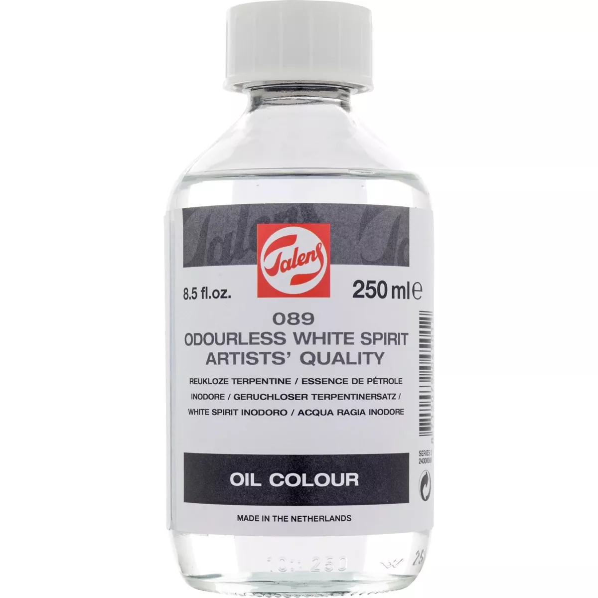 Talens - Frasco De White Spirit Inodoro De 250 Ml Multicolor En Oferta Talens - Frasco De White Spirit Inodoro De 250 Ml Multicolor Barato