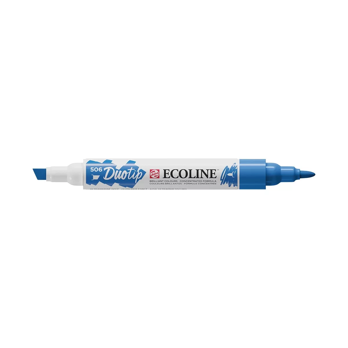 Talens - Rotulador Ecoline Doble Punta Azul Oscuro Ultramar barato