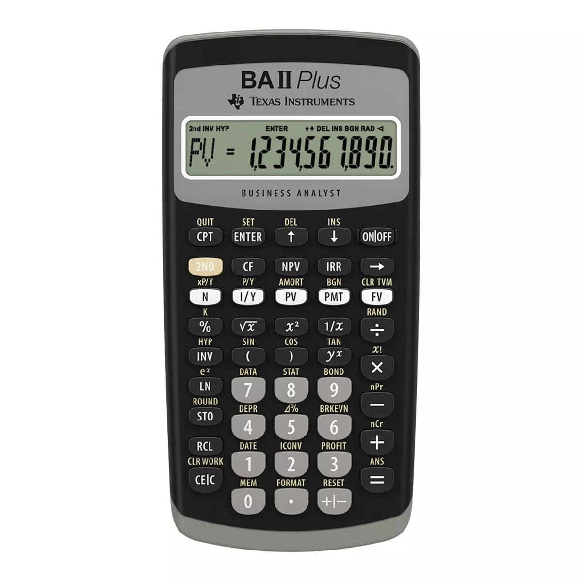 Texas Instruments - Calculadora Financiera Ti-Ba Ii Plus Ti En Oferta Texas Instruments - Calculadora Financiera Ti-Ba Ii Plus Ti Barato