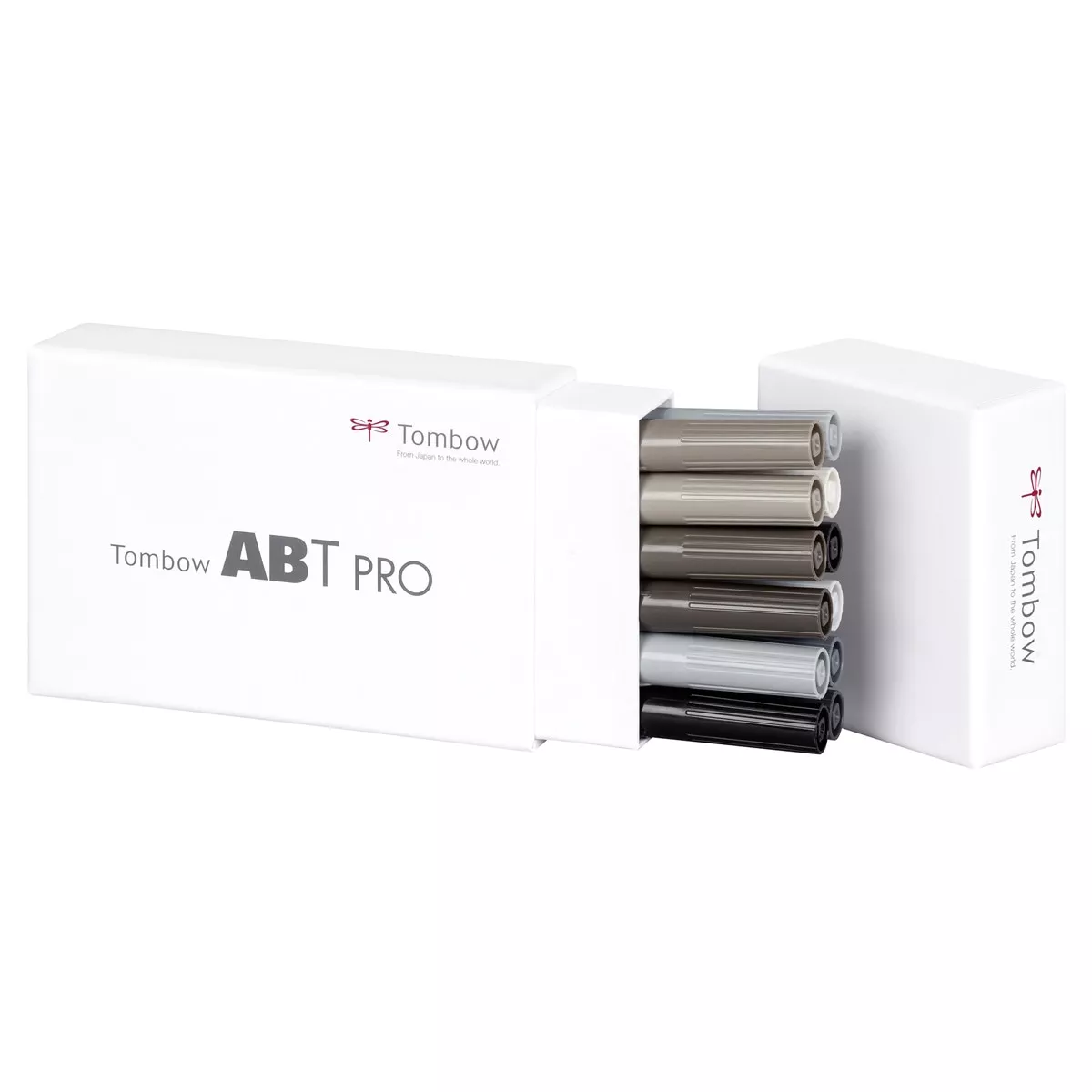 Tombow - Estuche 12 Rotuladores ABT PRO Base Alcohol Colores Grises barato