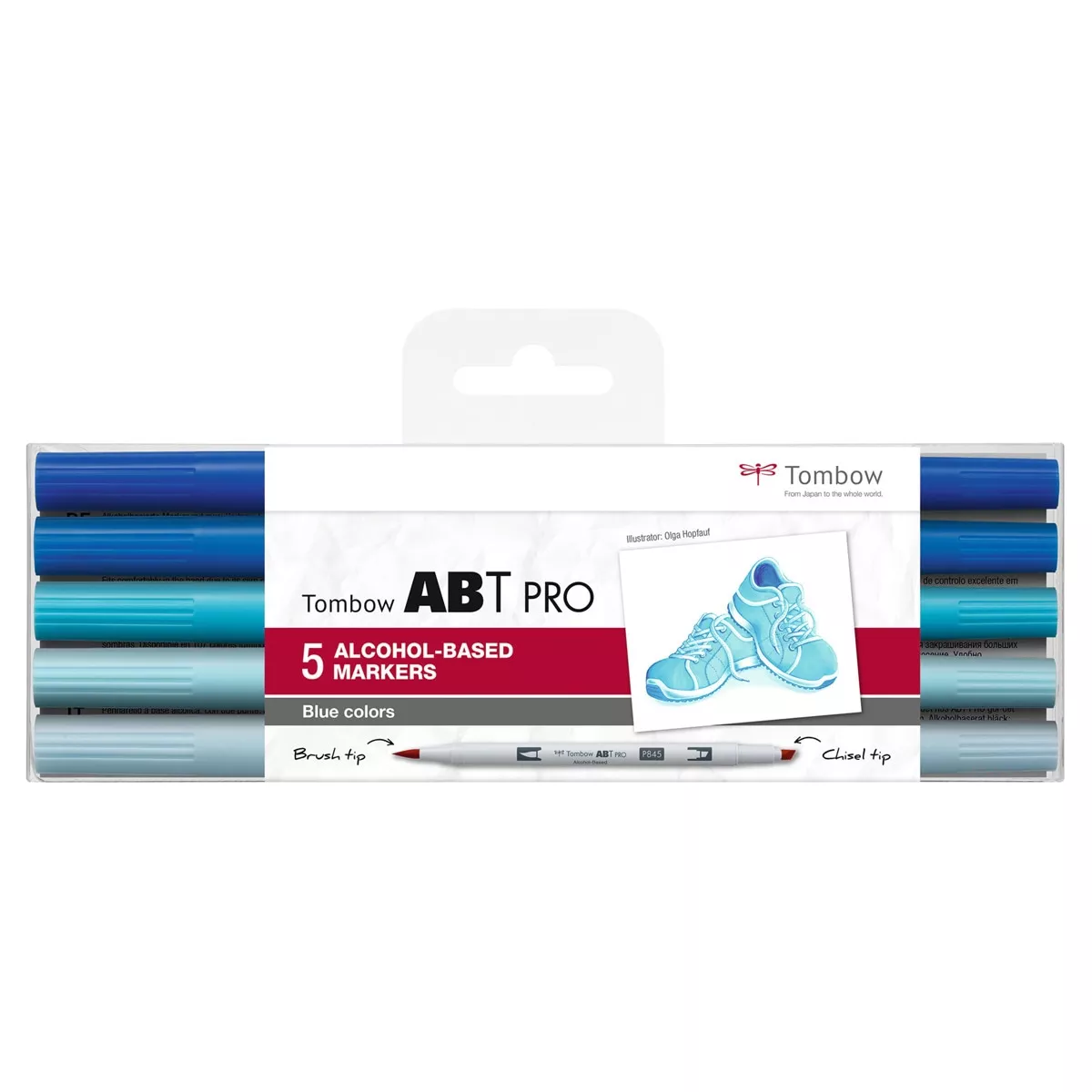 Tombow - Estuche 5 Rotuladores Abt Pro Base Alcohol Colores Azules En Oferta Tombow - Estuche 5 Rotuladores Abt Pro Base Alcohol Colores Azules Barato