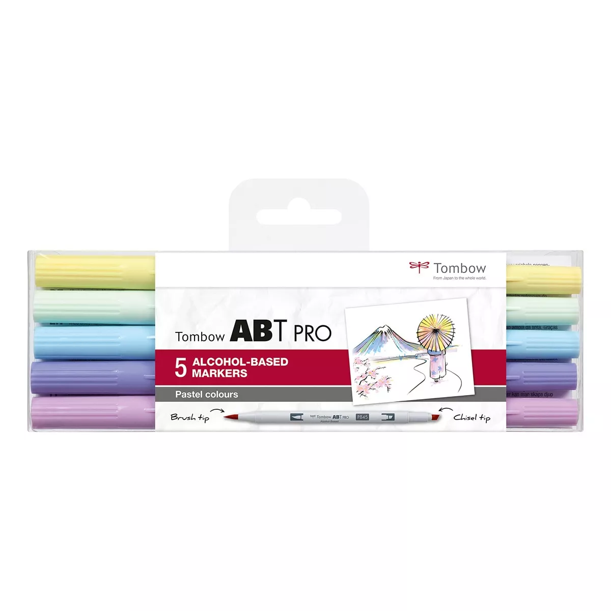 Tombow - Estuche 5 Rotuladores Abt Pro Base Alcohol Colores Pastel En Oferta Tombow - Estuche 5 Rotuladores Abt Pro Base Alcohol Colores Pastel Barato