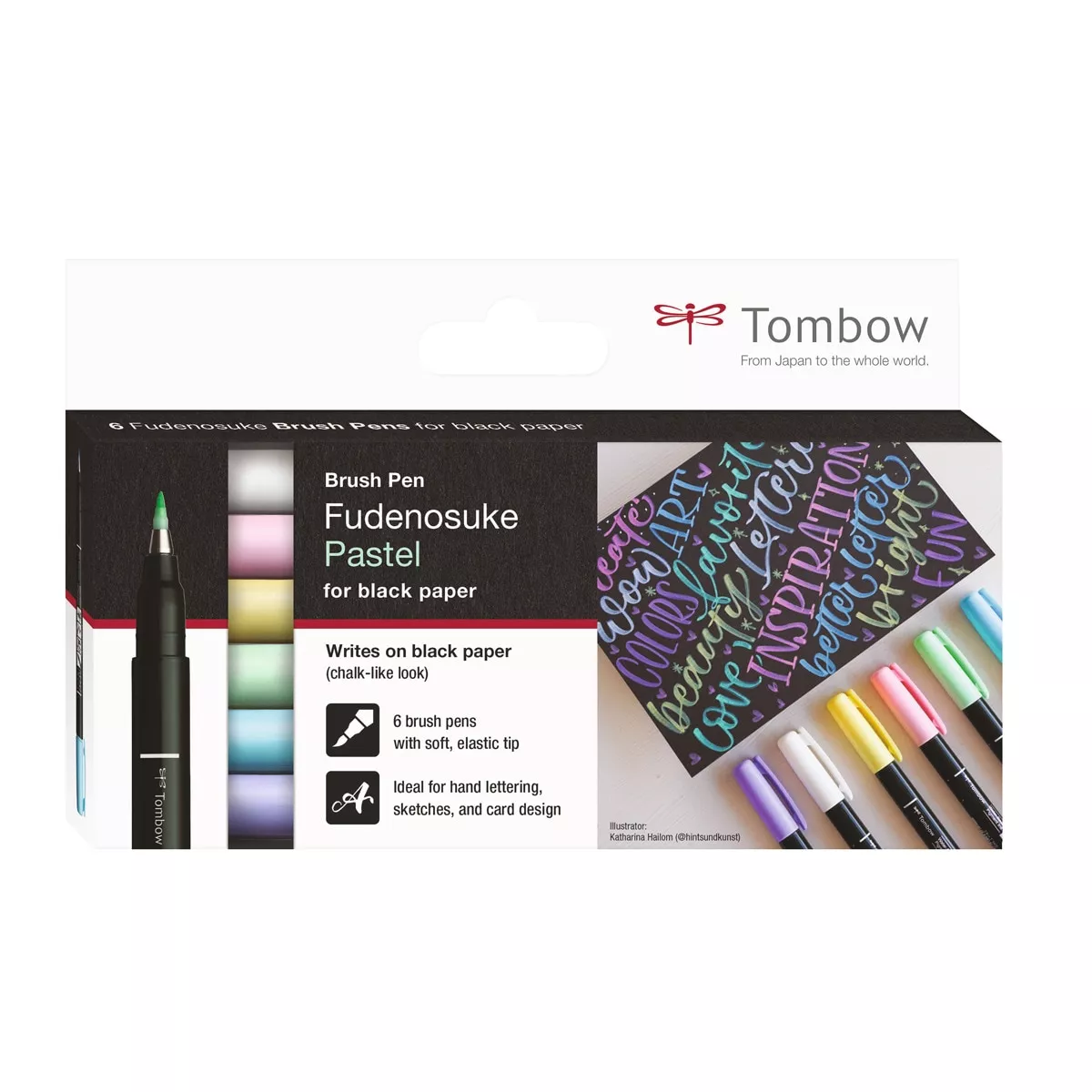 Tombow - Estuche 6 Rotuladores Fudenosuke Colores Pastel En Oferta Tombow - Estuche 6 Rotuladores Fudenosuke Colores Pastel Barato