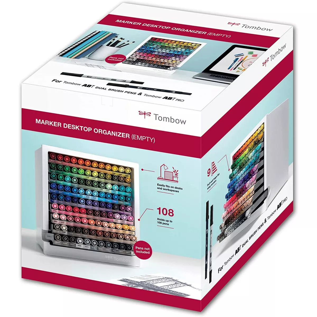 Tombow - Organizador De Sobremesa Vacío Para Los Rotuladores Abt En Oferta Tombow - Organizador De Sobremesa Vacío Para Los Rotuladores Abt Barato