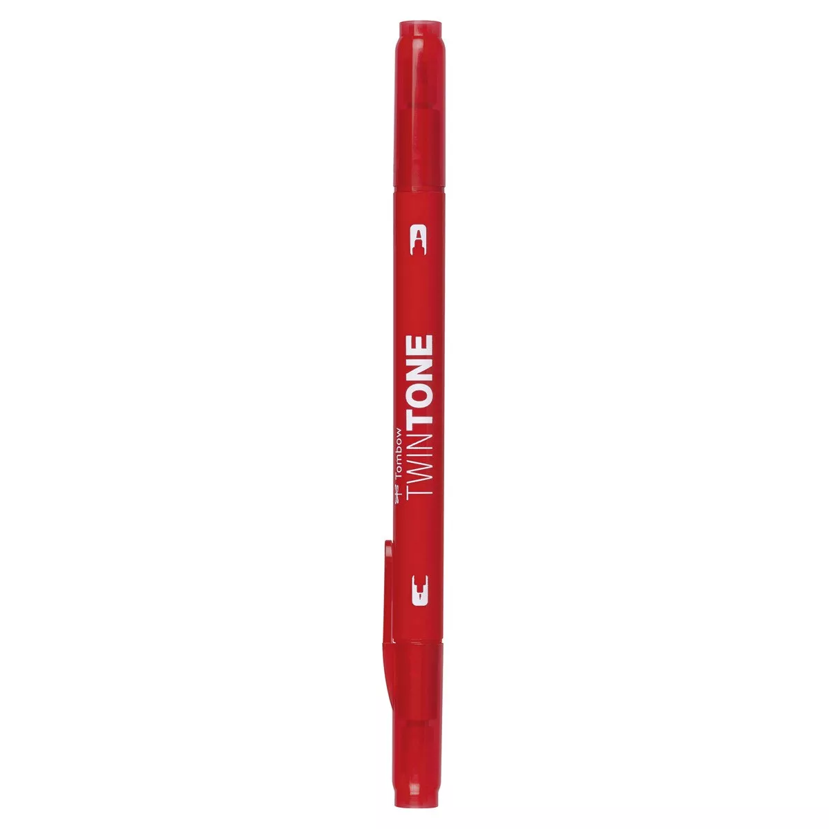 Tombow - Rotulador Doble Punta TwinTone Base Agua Red 25 barato