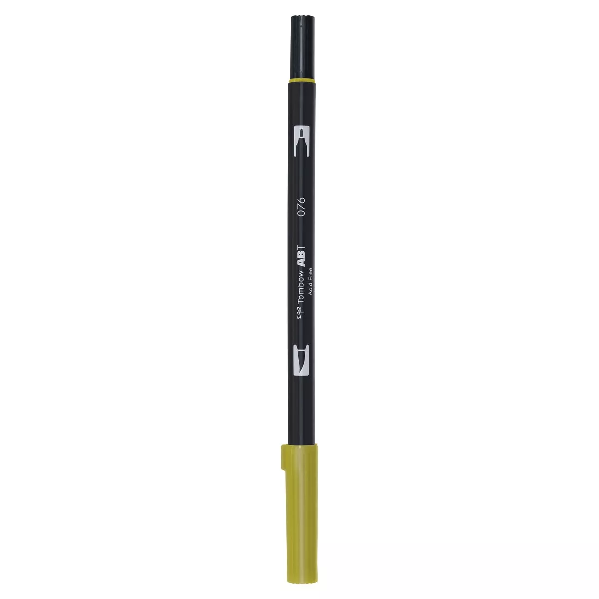Tombow - Rotulador Dual Brush ABT Doble Punta Acuarelable Green Ochre 076 barato