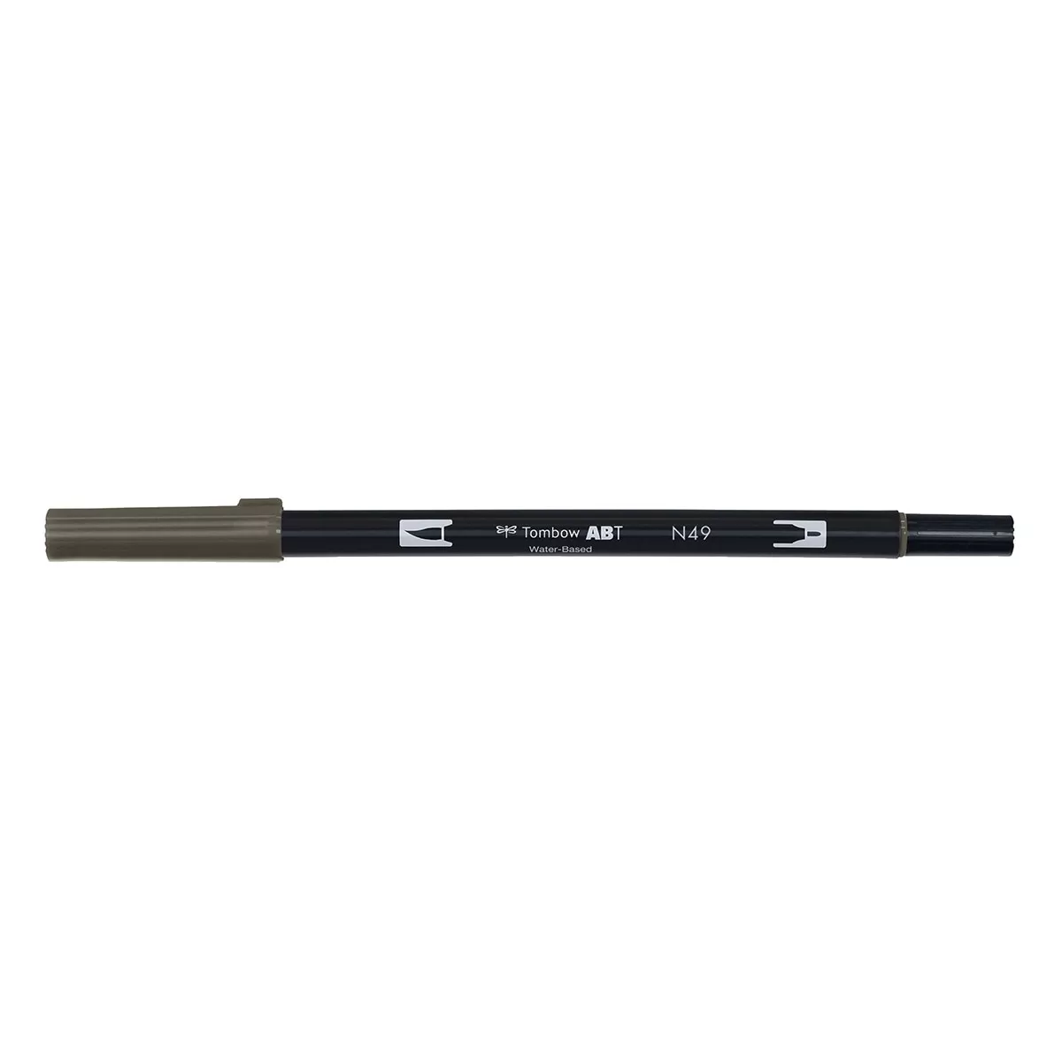 Tombow - Rotulador Dual Brush ABT Doble Punta Acuarelable Warm Grey 8 N49 barato