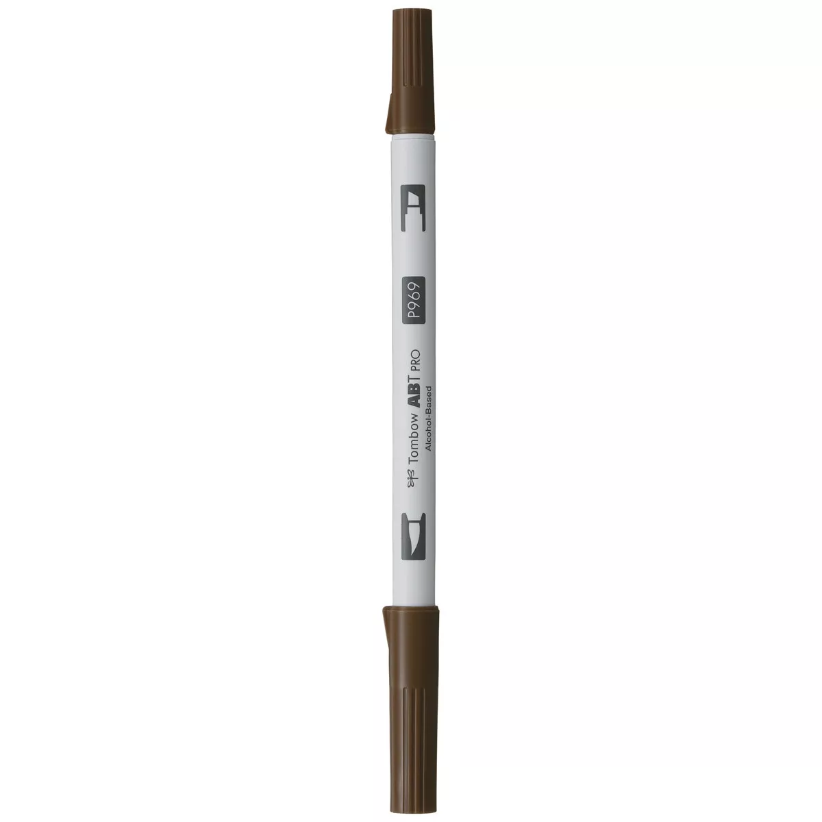 Tombow - Rotulador Dual Brush ABT PRO Base Alcohol Doble Punta Chocolate 969 barato