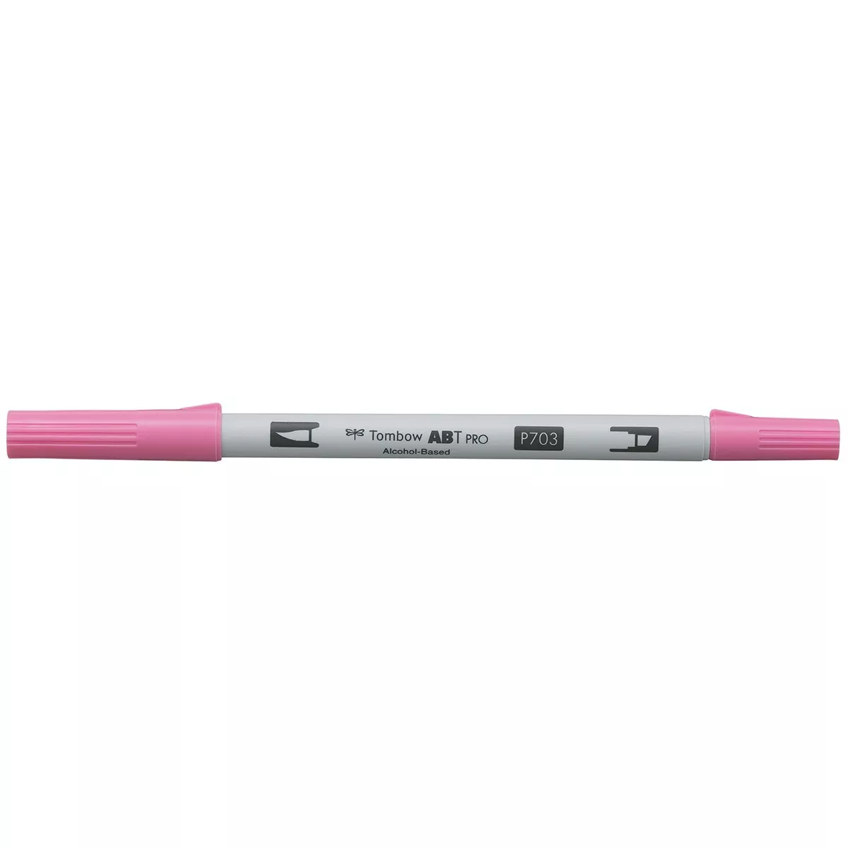 Tombow - Rotulador Dual Brush ABT PRO Base Alcohol Doble Punta Pink Rose 703 barato
