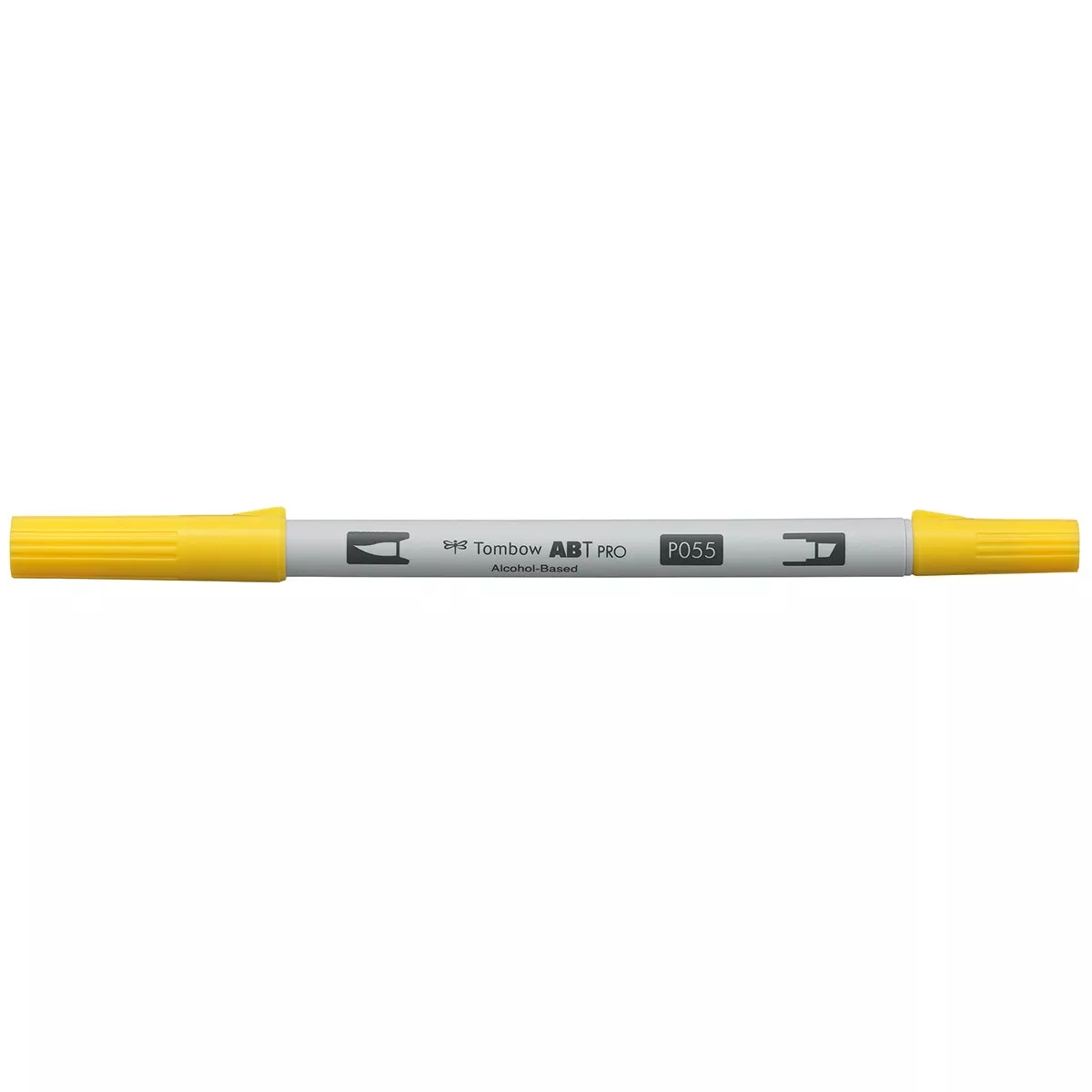 Tombow - Rotulador Dual Brush ABT PRO Base Alcohol Doble Punta Process Yellow 055 barato