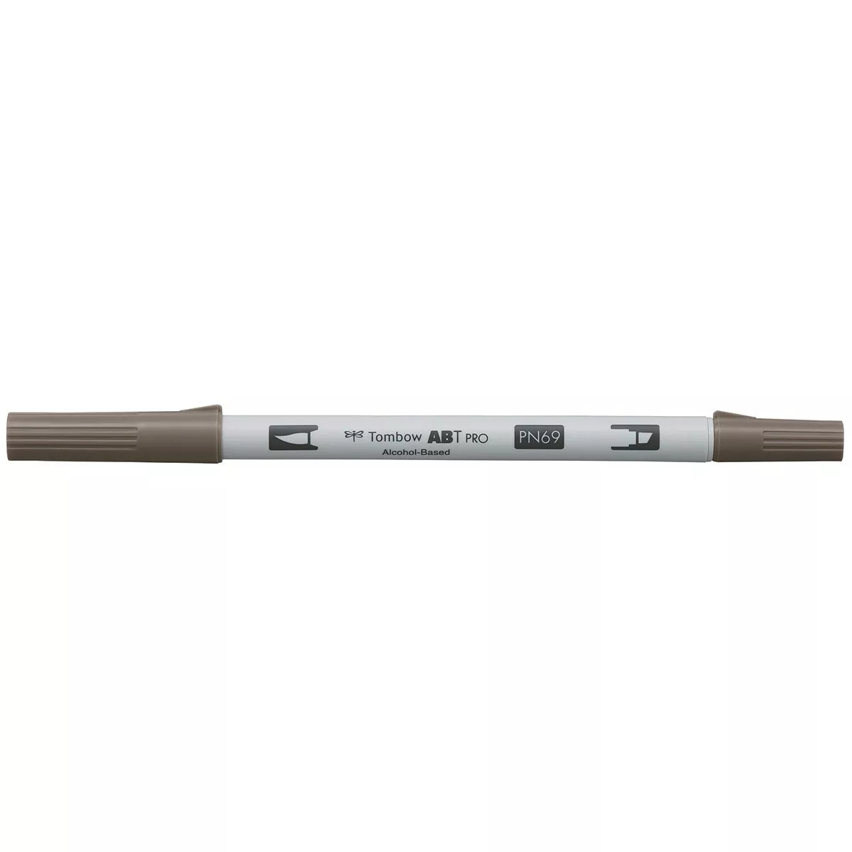 Tombow - Rotulador Dual Brush ABT PRO Base Alcohol Doble Punta Warm Gray 4 N69 barato