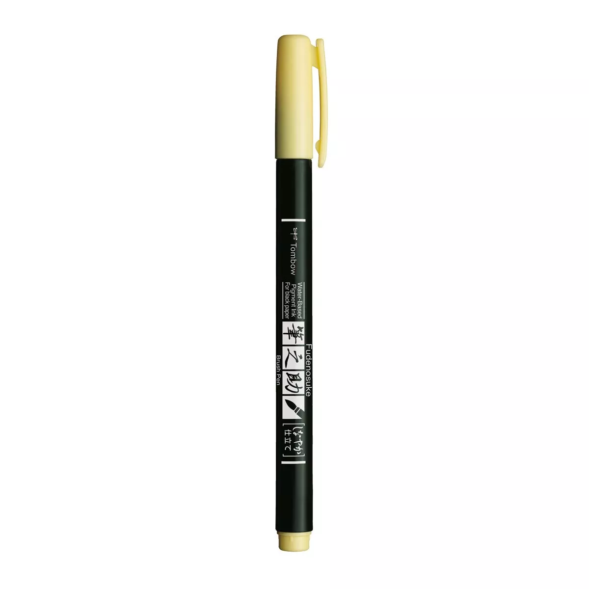 Tombow - Rotulador Fudenosuke Base Agua Punta Elástica Amarillo Pastel En Oferta Tombow - Rotulador Fudenosuke Base Agua Punta Elástica Amarillo Pastel Barato
