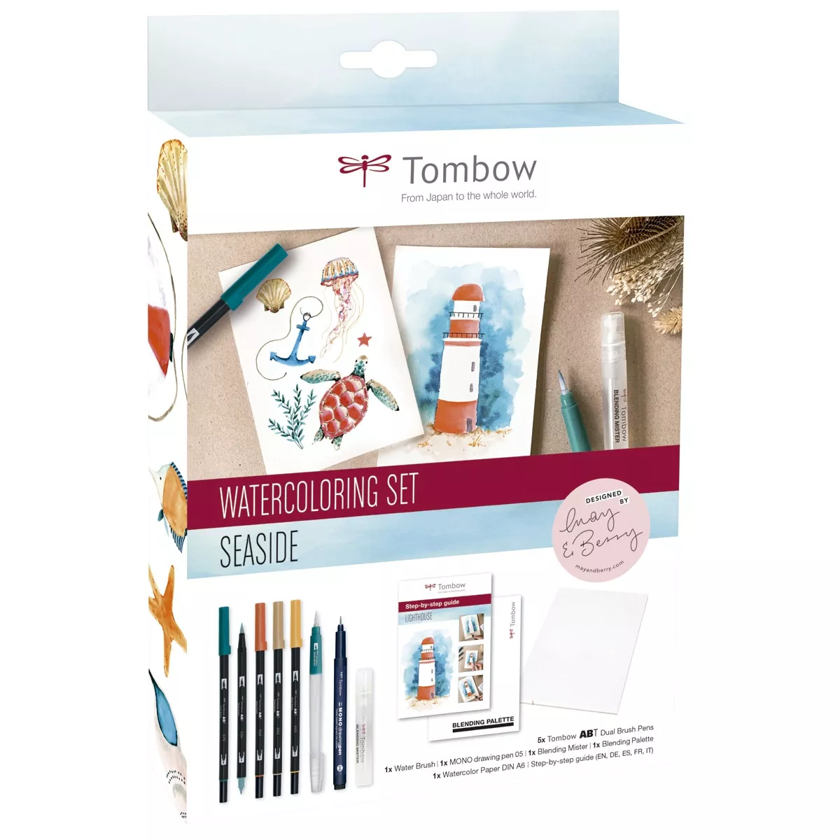 Tombow - Set De Acuarela Costa En Oferta Tombow - Set De Acuarela Costa Barato