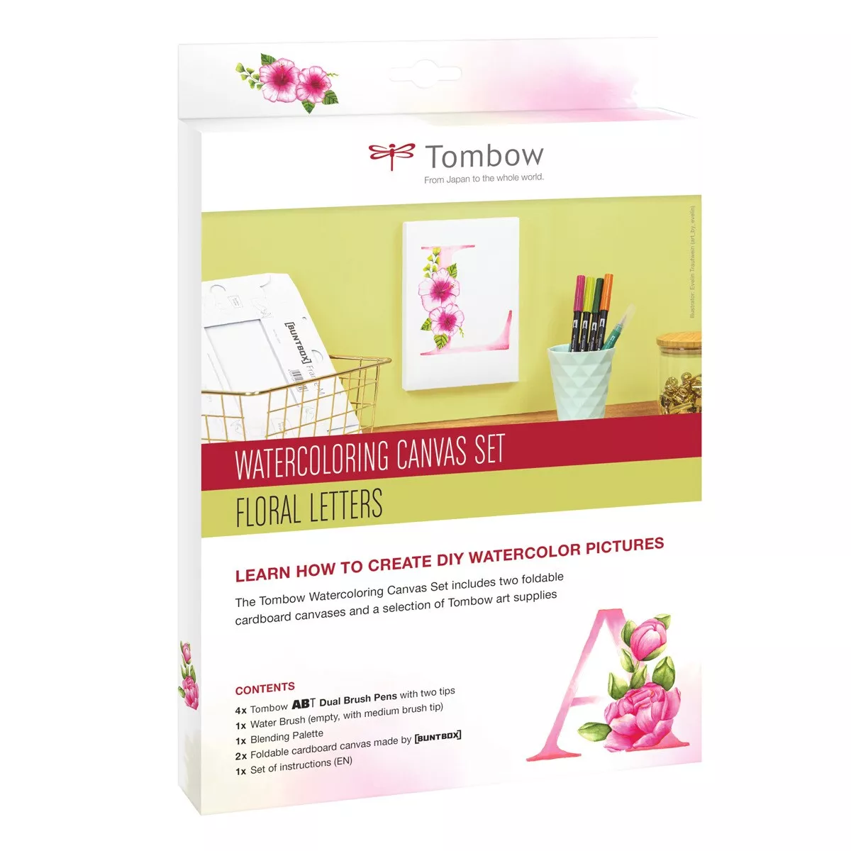 Tombow - Set Lienzos Letras Florales En Oferta Tombow - Set Lienzos Letras Florales Barato