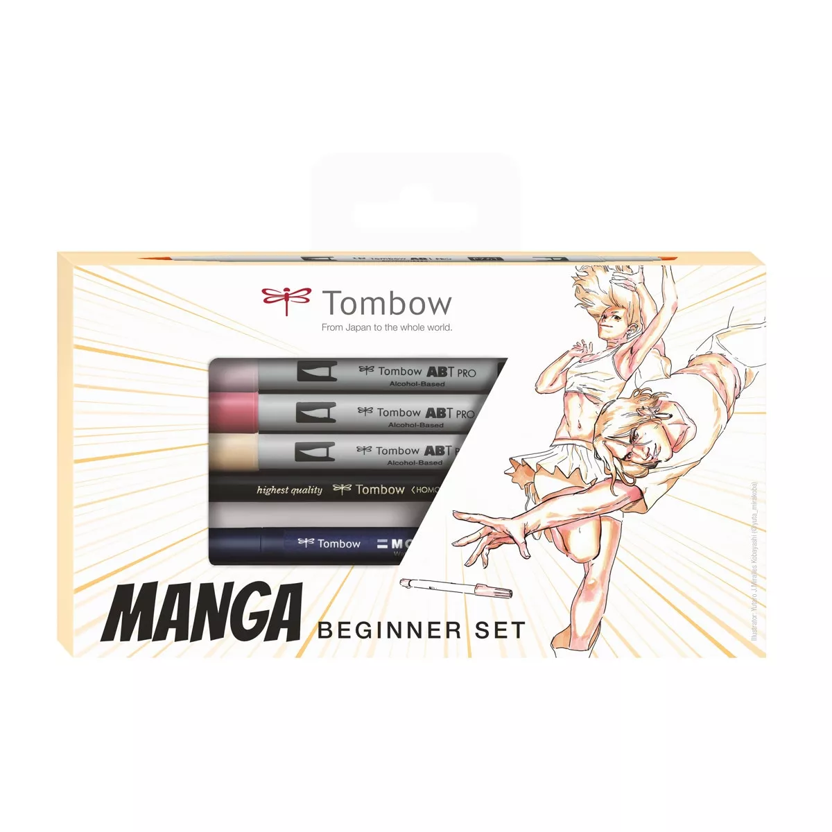 Tombow - Set Manga Principiante Yutaro Kobayashi Multicolor En Oferta Tombow - Set Manga Principiante Yutaro Kobayashi Multicolor Barato