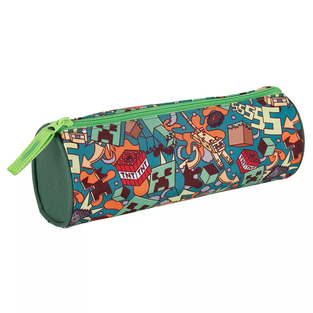 Toybags - Portatodo Redondo Minecraft Crazy Multicolor En Oferta Toybags - Portatodo Redondo Minecraft Crazy Multicolor Barato